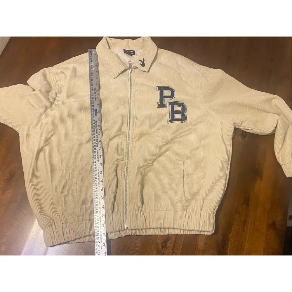 Playboy x Pacsun mens xs corduroy Jacket full zip - Picture 5 of 6